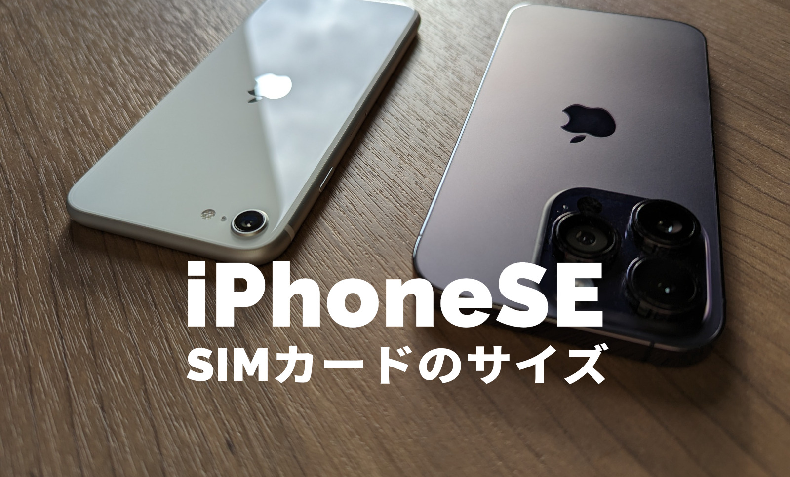 iPhone SE3(第3世代)のSIMカードのサイズはどれ？のサムネイル画像