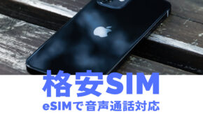 格安SIMのeSIMで音声通話対応&電話機能ありのプランを比較